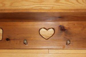 Wheaton's Pine Heart Shelf