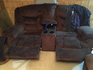 2 Recliner couches