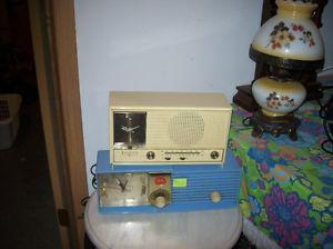 2- Vintage Clock Radios