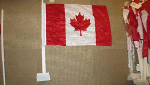 27 Canada Day Car Window Flags Canadian Flag