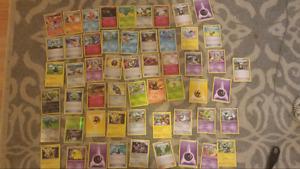 55 Pokémon cards