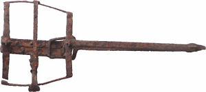 ANTIQUE ANIMAL TRAP - HAND-WROUGHT