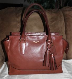 Authentic Coach Leather Legacy Candace Satchel 