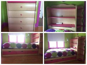 Childrens' 4-piece bedroom set