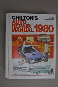 Chilton's Auto Repair Manual 