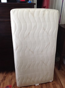 Crib mattress with cover