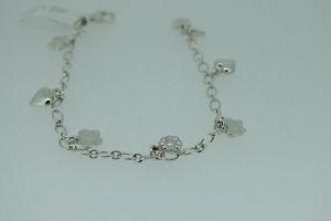 Cute Silver Charm Bracelet