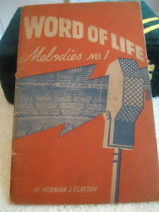  EDITION of OLD-TIME GOSPEL SONGS.."WORD of LIFE