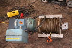 Electric Staionary Winch- Made in Norway