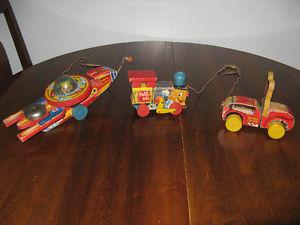 Fisher price collectible pull toys