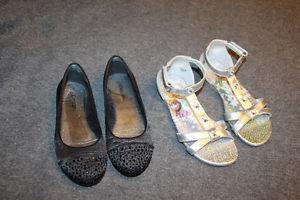 Girls shoes & sandals size 12