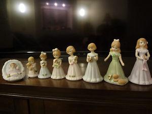 Growing Up girls figurines
