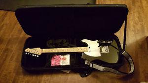 Guitar with amp and case for sale!