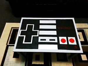 Handpainted NES Controller Coffee Table