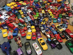 I HAVE SO MANY DIECAST CAR TRUCK TRAILERS COLLECTION FOR