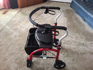 Independent FoldUp Adjustable Walker