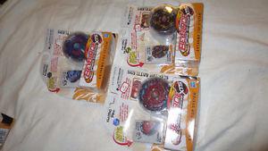 Lot 3 NEW Beyblade Extreme Top System Electro Battlers Bull