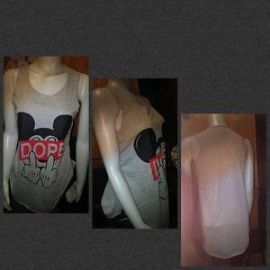 Mickey Racer back top brand new!