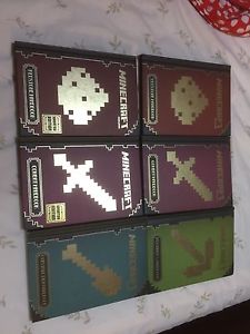 Minecraft books 6 in total