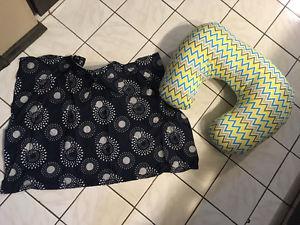 Nursing cover and Pillow