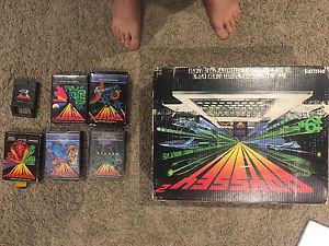 Odyssey 2 console with games all cib, bonus Vic 20