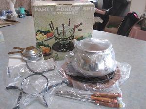 Party Fondue Set - Never used
