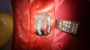 Red Danier Leather Jacket