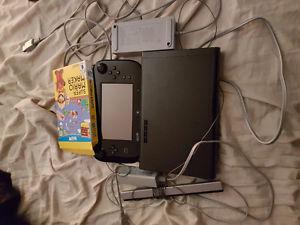Selling Black WiiU Good Condition All Cables Included