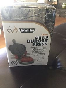 Single burger press