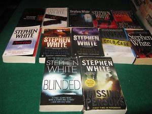 Stephen White books $1 each or $10 for the lot