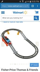 Thomas the train tracks/train