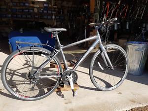 Trek 7.4fx fitness hybrid bicycle, good for roads or trails