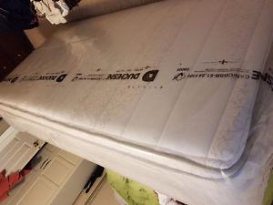 Twin size pillowtop mattress
