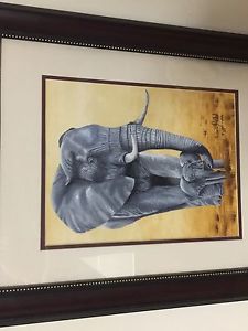 Two nice elephant art for sale!