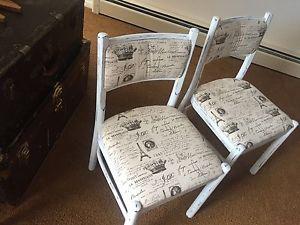 Two vintage chairs