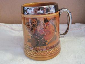 Vintage LORD NELSON Pottery Beer Mug Drinking Stein England