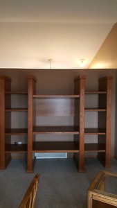 Wall unit & coffee and end table! Need to go asap!
