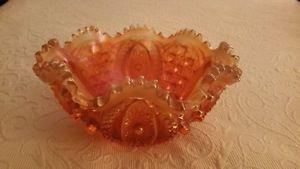 Wanted: Antique amber colour fruit bowl