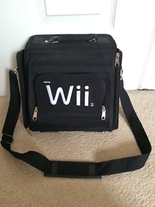 Wii Carrying Case with shoulder strap. New condition.