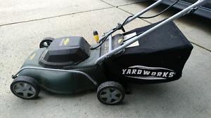 Yard works electric mower