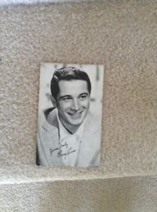 's Perry Como Exhibit card