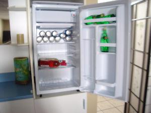 small fridge