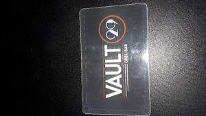 vault  gift card