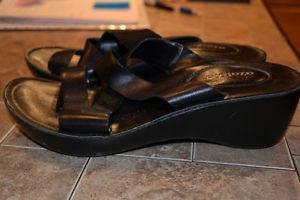 Azaleia Leather Sandals Size 9