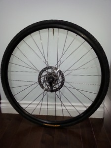 Bike tire with aluminum wheel must be gone