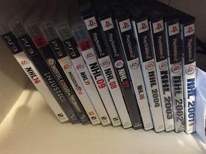 Bunch of Video Games for Sale (PS2 & PS3)
