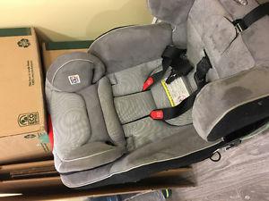 Car seat, toys and play mats