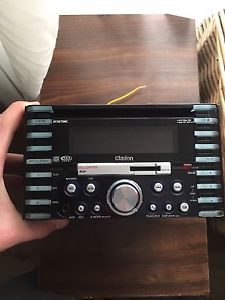 Clarion double din car stereo