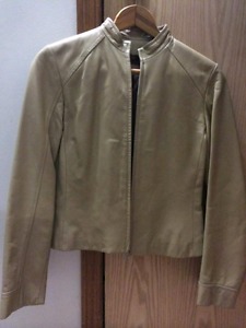 Danier tan leather jacket