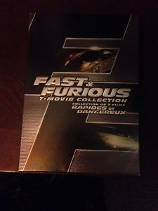 FAST & FURIOUS 7 MOVIE COLLECTION MINT CONDITION $50